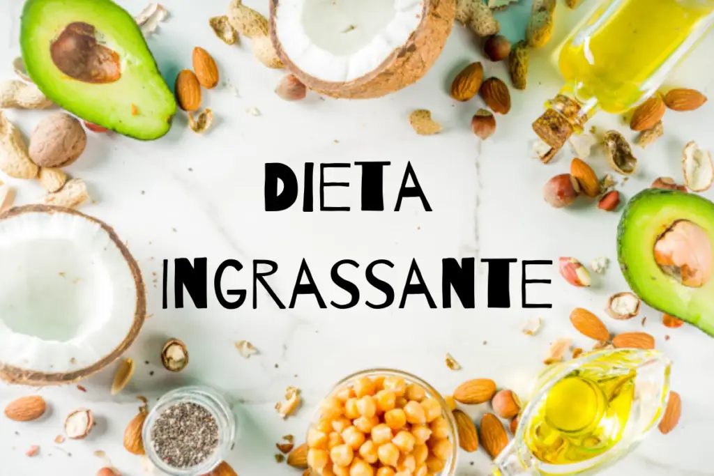 Dieta ingrassante uomo e donna